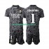 Camisola Real Madrid Courtois 1 Guarda-redes Criança Equipamento Segundo 2022-2023 Manga Curta